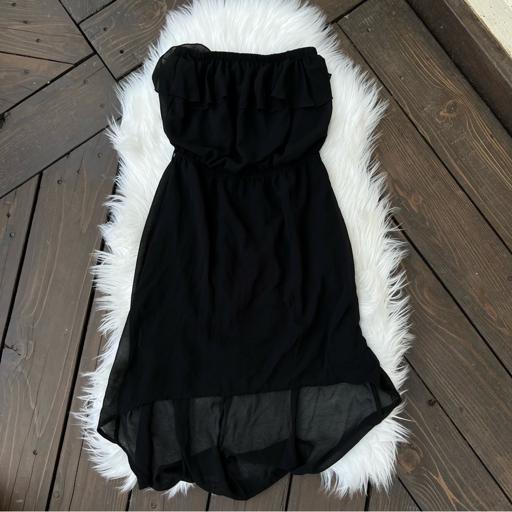 Black Strapless dress